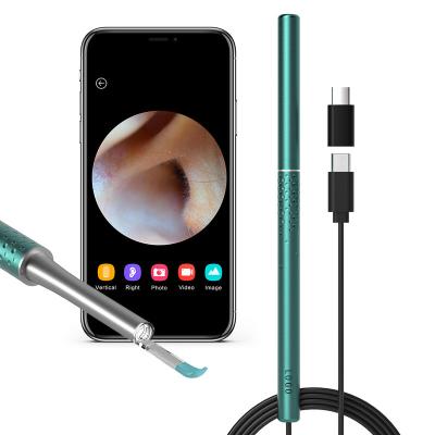 China Connect to smartphone bebird K10 Smart Ear Cleaner Otoscope Ear Stick with 6 LED Camera Lights Ear Cleaning Kit for sale