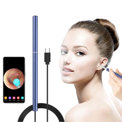 China Wireless Connect to Hot Video Ear Otoscope Ear Wax Remover Removal Tool Android Smartphone USB Endoscope Ear Camera with 4.5mm for sale