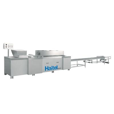 China Sesame Peanut Cereal Bar Stainless Steel Rice Ball Product Line Crispy Candy Making Machine Cereal Bar Forming Machine/Puffing Rice Forming for sale