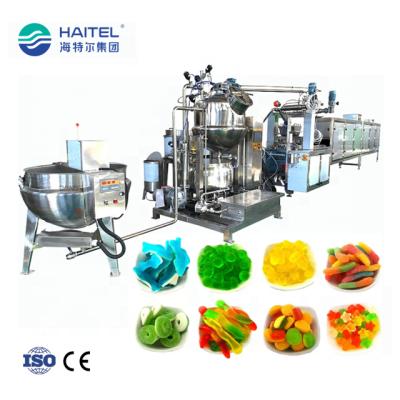 China Automatic Vitamin Depositor Jelly Candy Production Line Hot Selling Soft Jelly Candy Machine Candy Gummies Depositor Machine for sale