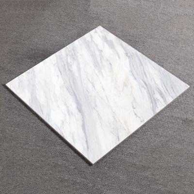 China Non-sliped Goodone Villa Chandelier 1000X1000 Polished Porcelain Floor Glazed White Marble Ceramic Tile for sale