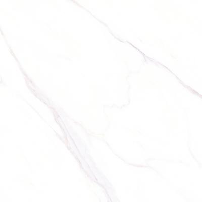 China Indoor Floor Tile Goodone Foshan Porcelanico Gloss Polished Super White Carrara Marble Porcelain Tile for sale