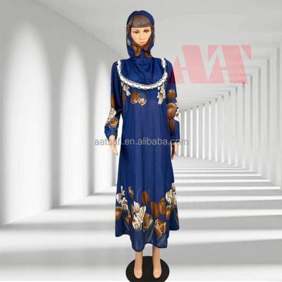 China Women's Casual Dresses Long Sleeves Muslim Ladies Abaya Dress Women Prayer Dress for sale