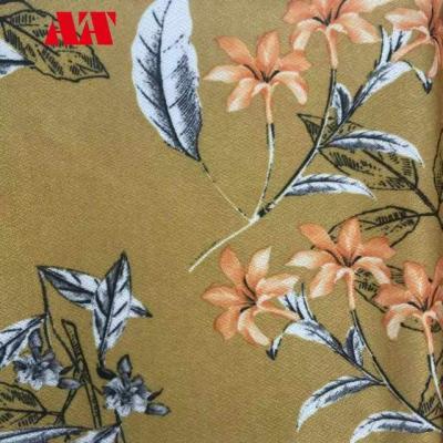 China Good Quality 210 GSM Moss Crepe Digital Print Polyester QUICK DRY Ply Knit Print Fabric for sale