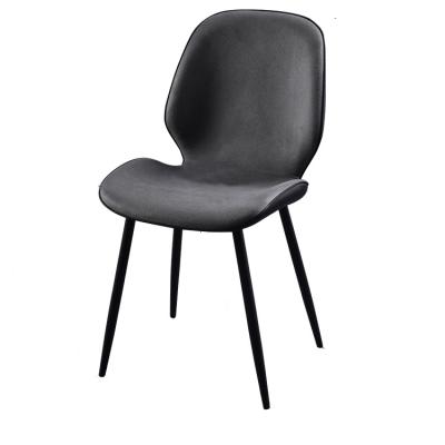 China Hot Selling Luxury Modern High Density Sponge Leather Chair Dining Chairs for sale