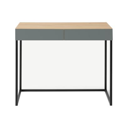 China Table With Simple Metal Frame Home Office Computer Modern Office Style PC Laptop Study Table for sale