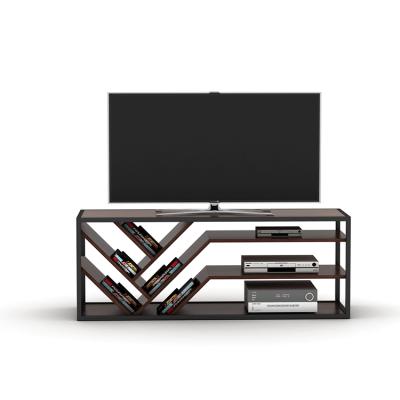 China X Shape Unique Design Home Furniture Modern Style Reinforced Foldable Panels Tv Stand Made In China for sale