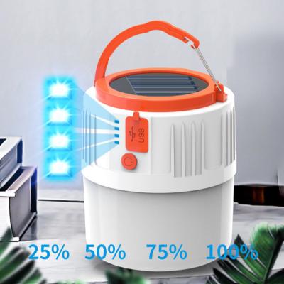 China Degradable/Explosion-Proof/Polluted Sensor Solar Light Waterproof Hooker Remote Control Camping Led Smart Bulb Solar Garden Light for sale