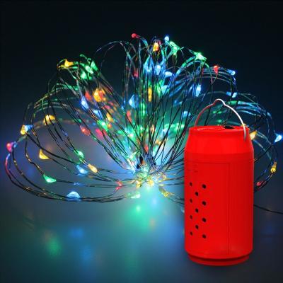 China Degradable/Explosion-Proof/Non-polluted Salt Water Led Holiday String Lights With Automatically Changing Color New Energy Led Decorative String Lights for sale