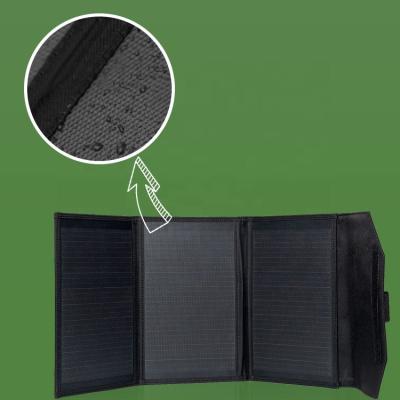 China China Factory 30W 60w 80w 100w 120w Type C Folding Camping Outdoor Monocrystalline Silicon Collapsible Solar Panel for sale