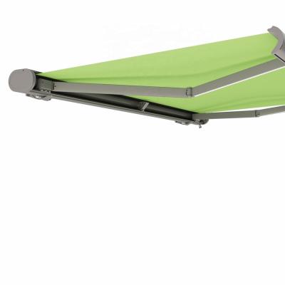 China Outdoor Anti-UV Luxury Full Cassette Retractable Arm Folding Tent With LED Light for sale