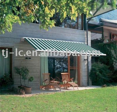 China Retractable and Motorized Pool LCM Half-Cassette Tent TIANJIN LUCHENG for sale