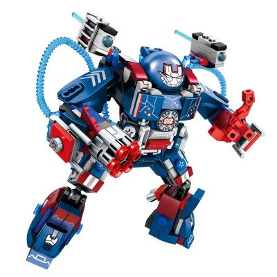 China DIY TOY Educational Brick Toys Engineering Transformation Car Deformation Robot 339pcs Building Blocks Set for sale