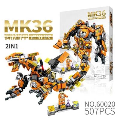 China DIY TOY New Item Robot Series Fire Robot Building Block Toys Diy Toys Bricks Set 507PCS for sale