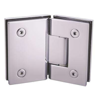 China High quality traditional 135 degree cheap solid brass glass to shower glass door hinge for bathroom for sale