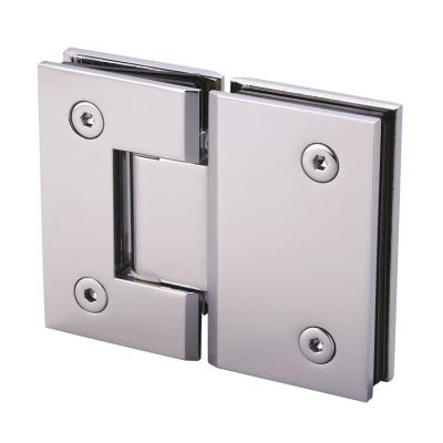 China Traditional Bathroom Glass Door Hinge Stainless Steel Shower Screen Brass Hinges for sale