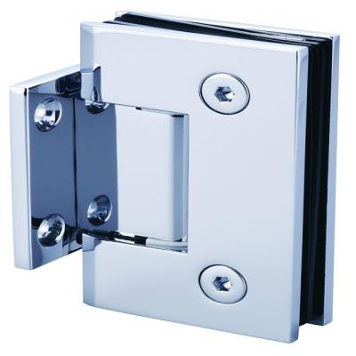 China Best Quality Traditional Selling Glass To Wall Matte Black Shower Door Hinge For Bathroom for sale