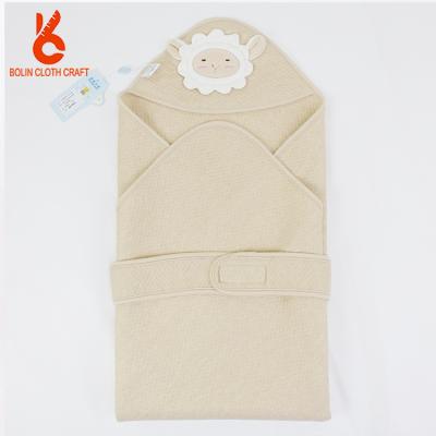 China New Color Electric Cotton Soft Baby Blanket Infant Wrap Envelope Sleeping Bag Stroller Envelope for sale