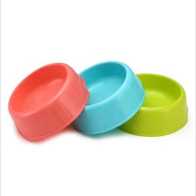 China Factory Wholesale Portable Custom Plastic Candy Color Cat Dog Pet Bowl Viable Eco-Friendly for sale