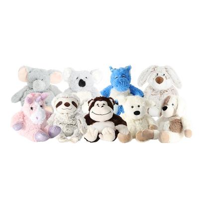 China cute & Wholesale Healthy Comfortable Microwavable Animals Plush Stuffed Soft Heatable Toy for sale