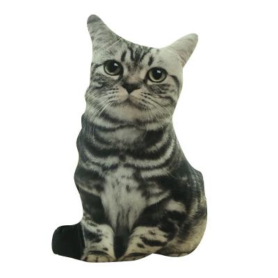 China Home decoration /gifts for kids or hot promotion Amazon wholesale lovely 3d style stuffed plush cat doll cartoon cat tile for sale