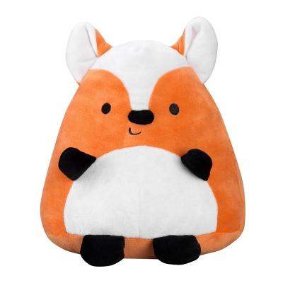 China Home decoration /gifts for kids or promotion OEM design super soft plush fox toy throw pillow for sale