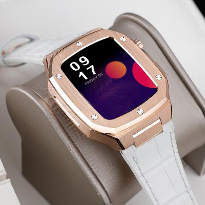 China Watch Case For Apple Original Designer Silicone Band Strap Cover Protector Watch Case For Iwatch Appel Smart Series 3/4/5/6/7/s7 for sale