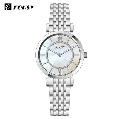 China Water Resistant 2020 Hot Selling Women Watches OEM Stainless Steel Watch Diamond Minimalist Ladies Luxury Wrist for sale