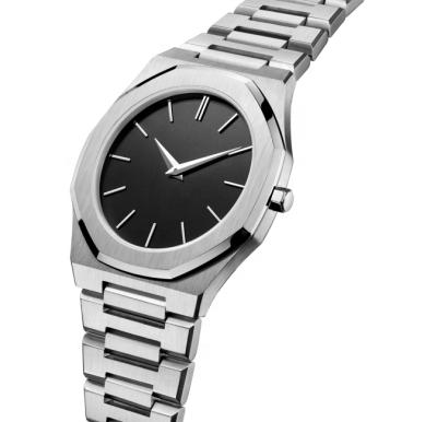 China Water Resistant 2020 Ultra Thin Premium Stylish Modern Silver Milan Wrist Men Waterproof Watch Minimalist Quartz Luxury Stainless Steel for sale