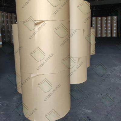 China 235gsm 300gsm 1 / S Clay Coated Kraft Board For Takeaway Boxes Good Stiffness for sale