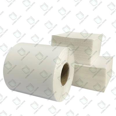 China ISO Certified Thermal Paper for Smooth and Jam-Free Printing 55gsm 80x80 Mm Rolls for sale