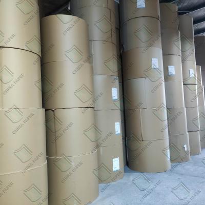 China Folding Resistance Virgin Brown Coated Kraft Board For Packages for sale