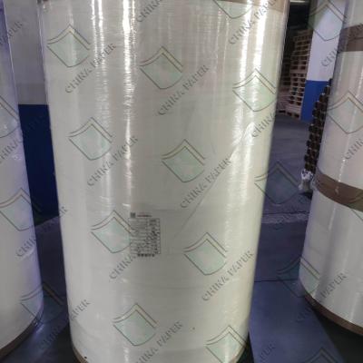 China Uncoated Woodfree Paper Sheets Rolls White Smooth With High Brightness And Opacity Combined for sale