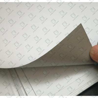 China 180g 230g 250g 300g 350g Coated Duplex Paper / Duplex Board Grey Back Wholesale zu verkaufen