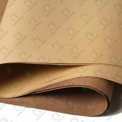 China High quaity kraft paper 65gsm/70gsm/80gsm 100% virgin pulp in rolls for sale