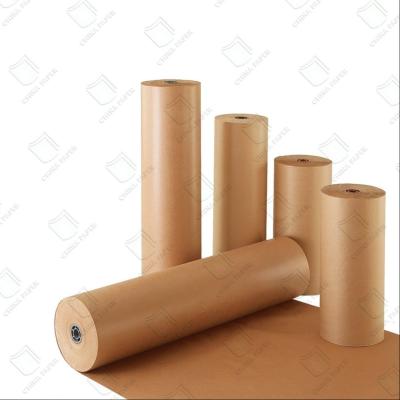 Chine 150-230 g de rouleaux de papier kraft avec revêtement de dessus imprimé pour l'emballage de boîtes cadeaux à vendre