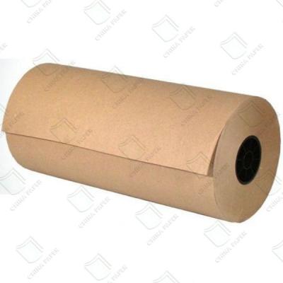 China Premium 150-230g Kraft Paper Rolls Recycled Pulp Paper Packaging Bag Corrugated Boxes for sale