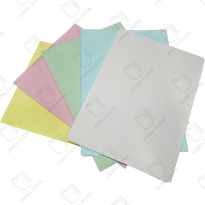 Китай Hot sale NCR Paper Four Layers Colour Coated Carbonless Copy Paper in Rolls продается