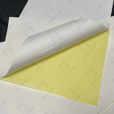 China 80g/90g/120g Waterproof Self-Adhesive Label Paper For Product Branding & Shipping for sale