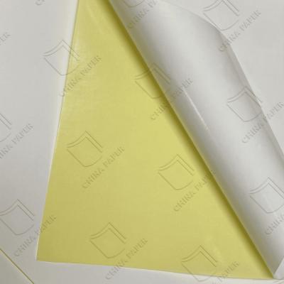 China 80/90g High Brightness And Smooth Surface Self Adhesive Sticker Paper For Vibrant Colors And Clear Prints for sale