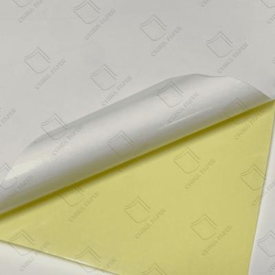 China High Brightness Premium Printable Self Adhesive Labels Paper For Shipping / Packaging & Instruction Labels for sale