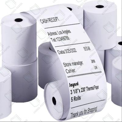 China Thermal POS Paper Rolls for Supermarkets, Cash Register Paper with High-Quality Printability for sale