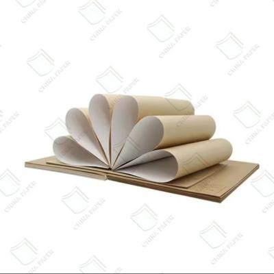 China 110-235gm Venda Quente Testliner Branco & Papel Kraft Marrom Preço Competitivo Aplicações versáteis à venda