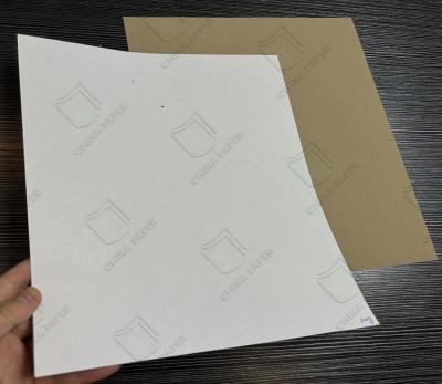 Cina Imballaggio Stampa testliner bianco rivestito con cartone Kraft bianco 700*1000mm in vendita