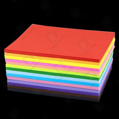 China Child DIY Colorful Handicraft Paper smoothness surface Color Offset paper Color Paper for Factory Price for sale