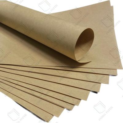 China China Papel Kraft Jumbo Rollo de envoltura de papel de revestimiento Precio de papel de envoltura de papel Kraft marrón personalizado en venta