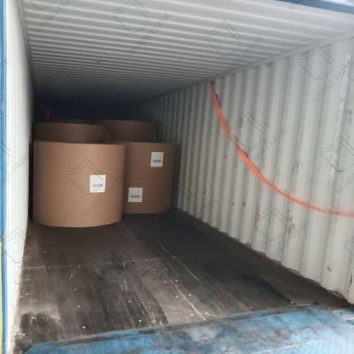 China Cartão de revestimento branco/WTL com celulose de madeira reciclada para aplicações de impressão e embalagem à venda