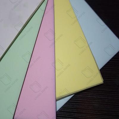 China 75gsm CB CFB CF Black Blue Image Nice Receipt Paper Carbonless Copy Paper NCR for sale