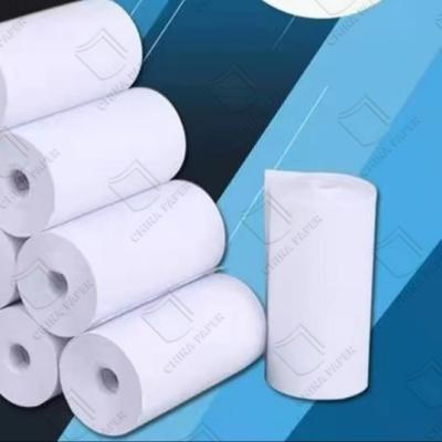 China Black Image And Blue Image Receipt Paper And Thermal Paper For POS Printing for sale