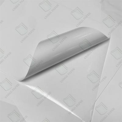 China High Glossy / Semi Glossy / Offset Paper Self Adhesive Sticker Paper For Packaging And Identification zu verkaufen